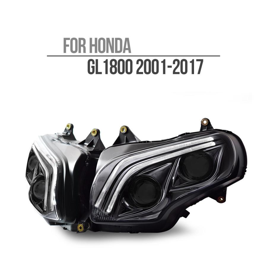 HONDA ゴールドウイング GL1800 01-17年 カスタムヘッドライトキット 