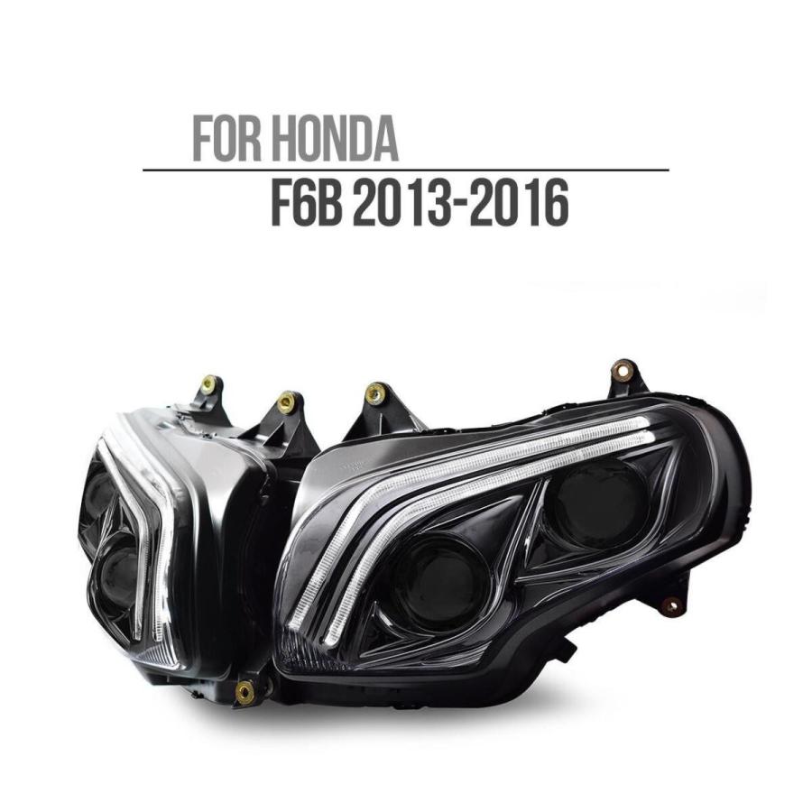Honda ゴールドウイング F6b 13 16年 カスタムヘッドライトキット V2 Ch027b 輸入パーツ専門 Traumauto 通販 Yahoo ショッピング