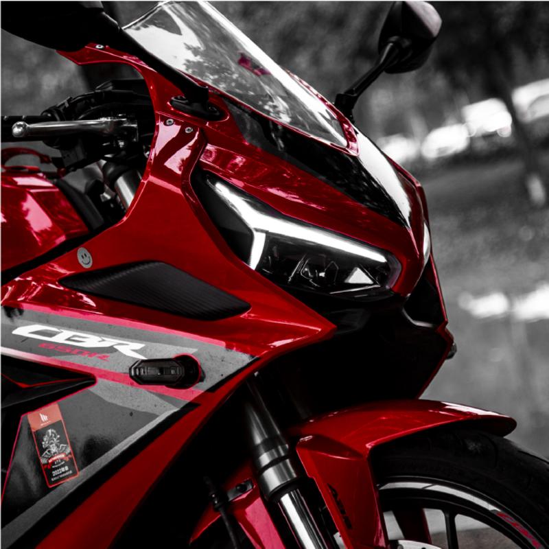 【HONDA CBR150】 CBR  大人カスタム　LEDヘッド　希少 HONDA CBR650R 21-23年 カスタムヘッドライトキット フルLED : 輸入