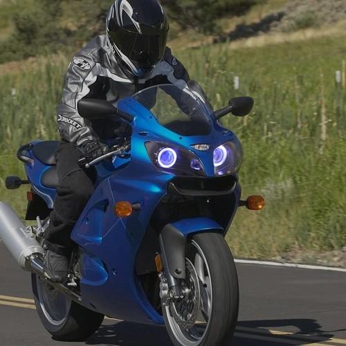 Kawasaki ZX-6R 00-02年 カスタムヘッドライトキット : 輸入