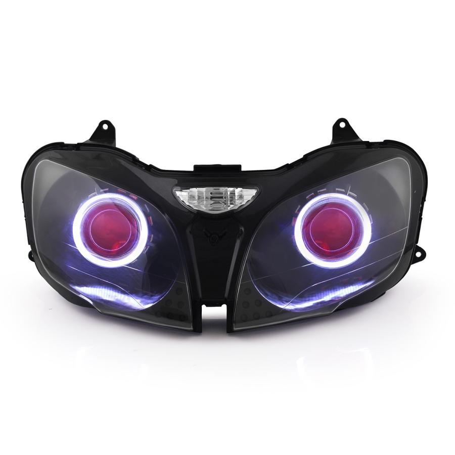 Kawasaki ZZR600 00-08年 カスタムヘッドライトキット : 輸入パーツ