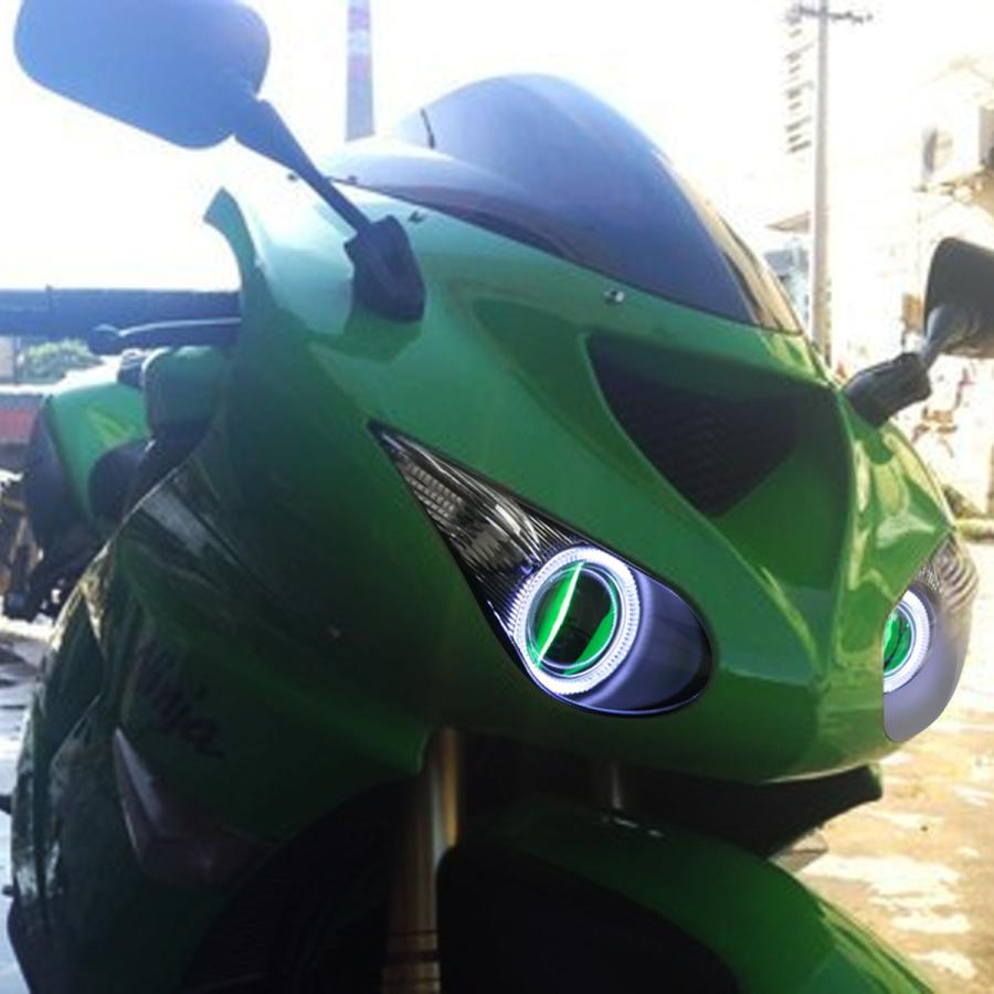 LTP JapanDemoneyes デーモンアイ HID プロジェクター LED 20062007 ZX10R Ninja カワサキ