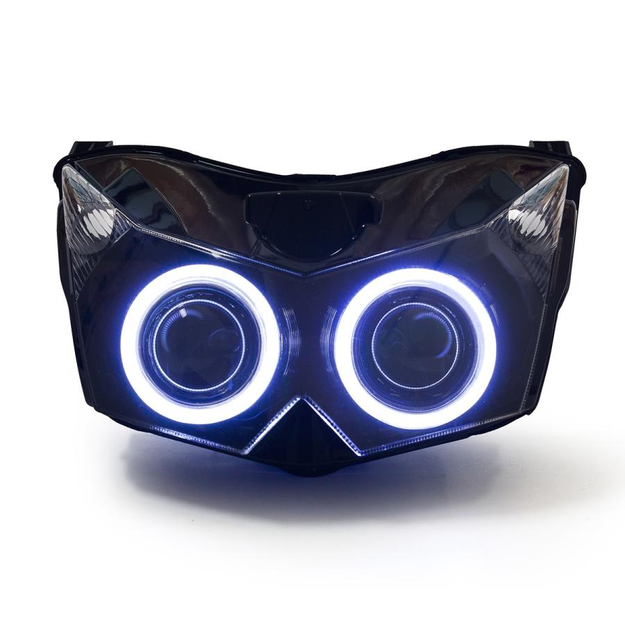 Kawasaki Z750 07-10年 カスタムヘッドライトキット : 輸入パーツ専門