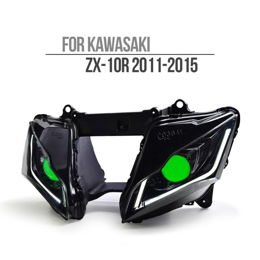 Kawasaki ZX-10R 11-15年 カスタムヘッドライトキット V2 Kawasaki ZX-10R 11-15年 カスタムヘッドライトキット V2