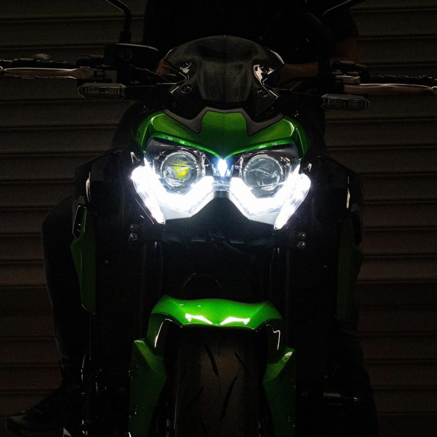 Kawasaki Z900 20年以降 カスタムヘッドライト Full LED : 輸入