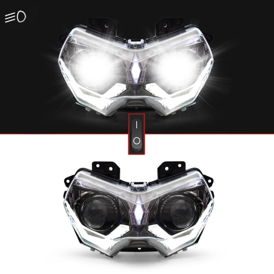 Kawasaki Z H2 年以降 カスタムヘッドライト Full Led Ck030 C 輸入パーツ専門 Traumauto 通販 Yahoo ショッピング