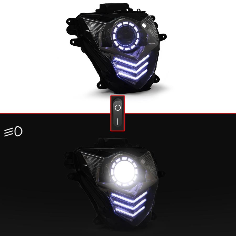 SUZUKI GSX-R750 11-19年 LED カスタムヘッドライトキット |  | 08