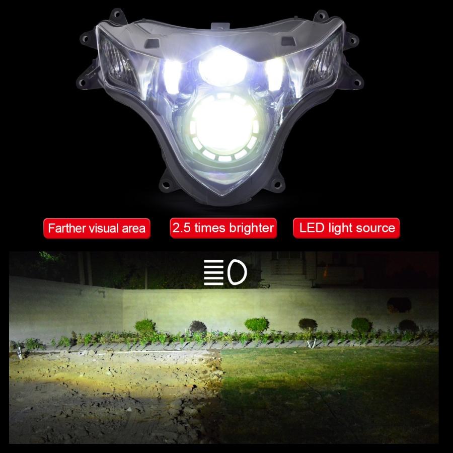 SUZUKI GSX-R1000 09-16年 Full LED カスタムヘッドライトキット SUZUKI GSX-R1000 09-16年 Full LED カスタムヘッドライトキット