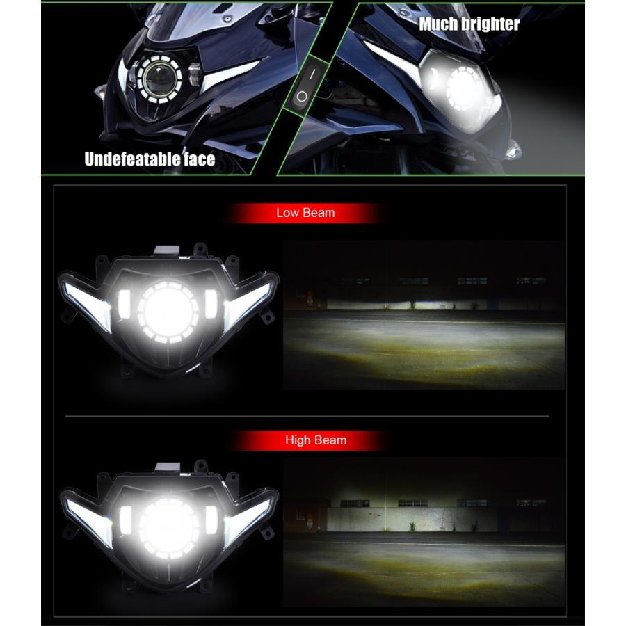 SUZUKI GSX250R 17-22年 Full LED カスタムヘッドライトキット｜traumauto｜07