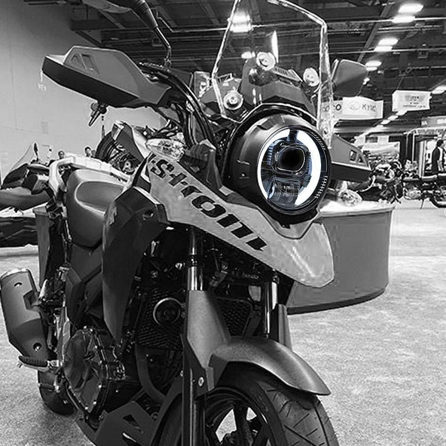 SUZUKI VStrom 17年以降 カスタムヘッドライトキット FullLED｜traumauto｜02