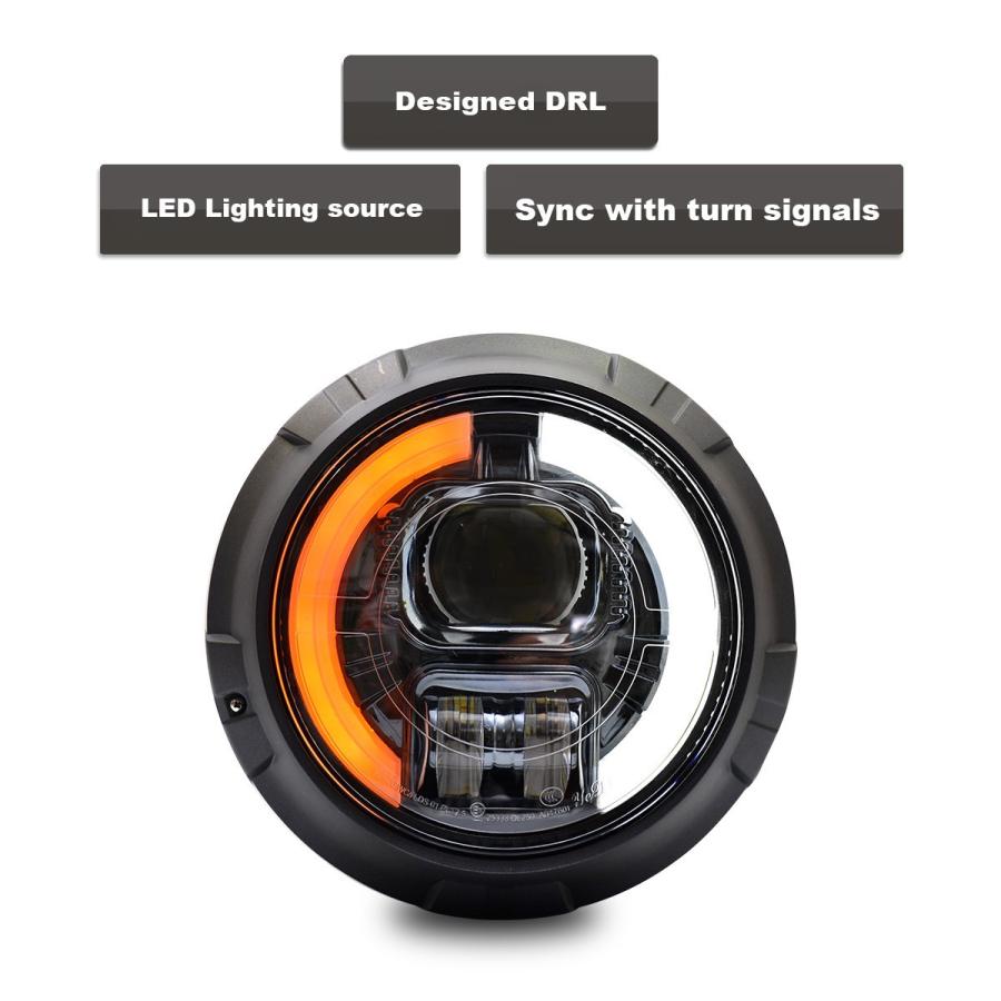 SUZUKI VStrom 17年以降 カスタムヘッドライトキット FullLED : 輸入