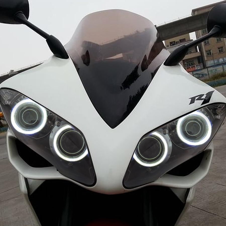 Yamaha Yzf R1 07 08年 カスタムヘッドライトキット V1 Cy003 輸入パーツ専門 Traumauto 通販 Yahoo ショッピング