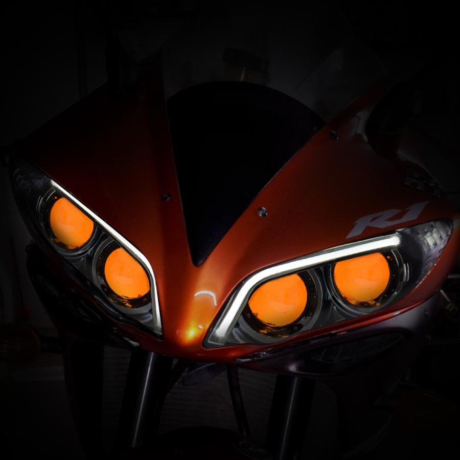 YAMAHA YZF-R1 04-06年 カスタムヘッドライトキット V2 : 輸入 YAMAHA YZF-R1 04-06年 カスタムヘッドライトキット V2 : 輸入