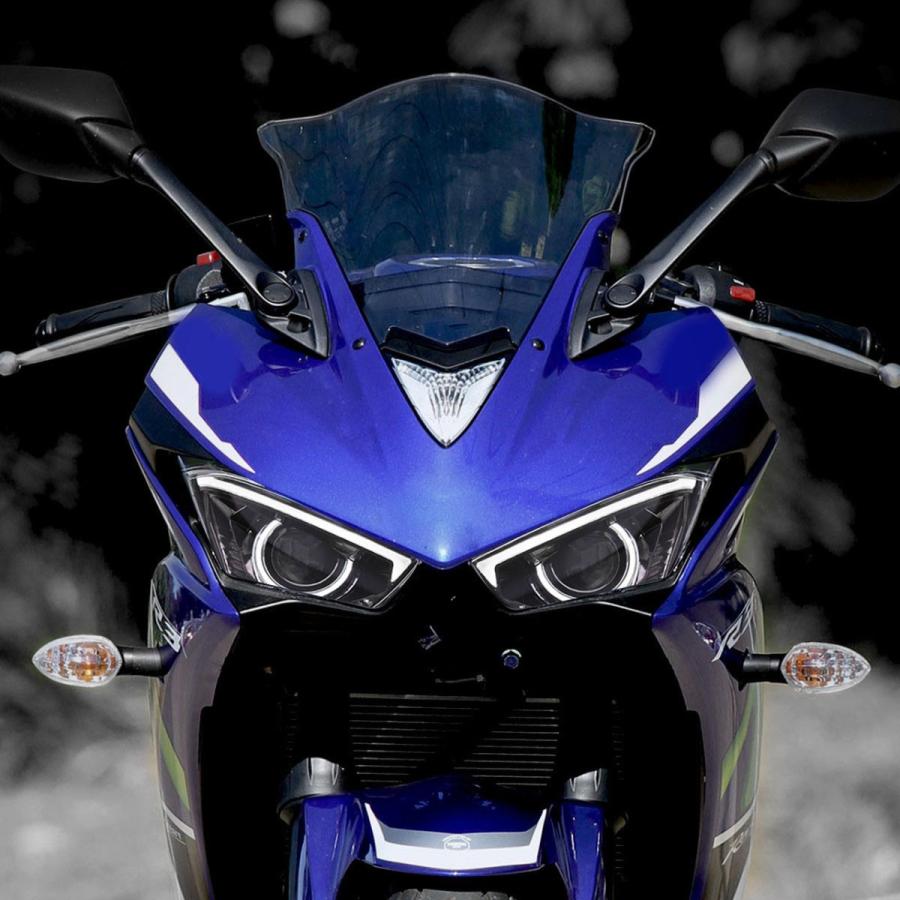 yzf-r25 r3 イカリングヘッドライト 楽天市場】ヤマハ YZF R25 R3 2013-2017 ヘッドライト