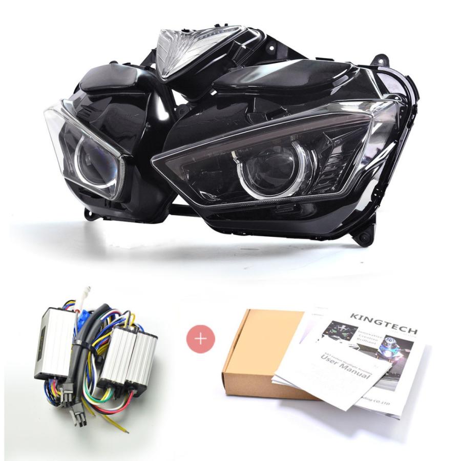 YAMAHA YZF-R25 15-18年 カスタムヘッドライトキット V2 フルLED