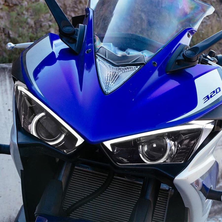 YAMAHA YZF-R25 15-18年 カスタムヘッドライトキット V2 フルLED YAMAHA YZF-R25 15-18年 カスタムヘッドライトキット V2 フルLED