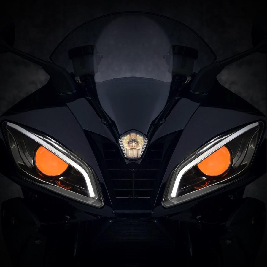 YAMAHA YZF-R6 06-07年 カスタムヘッドライトキット V3 フルLED : 輸入