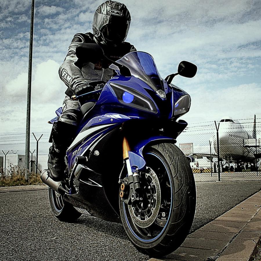 YAMAHA YZF-R6 08-16年 カスタムヘッドライトキット Full LED V3