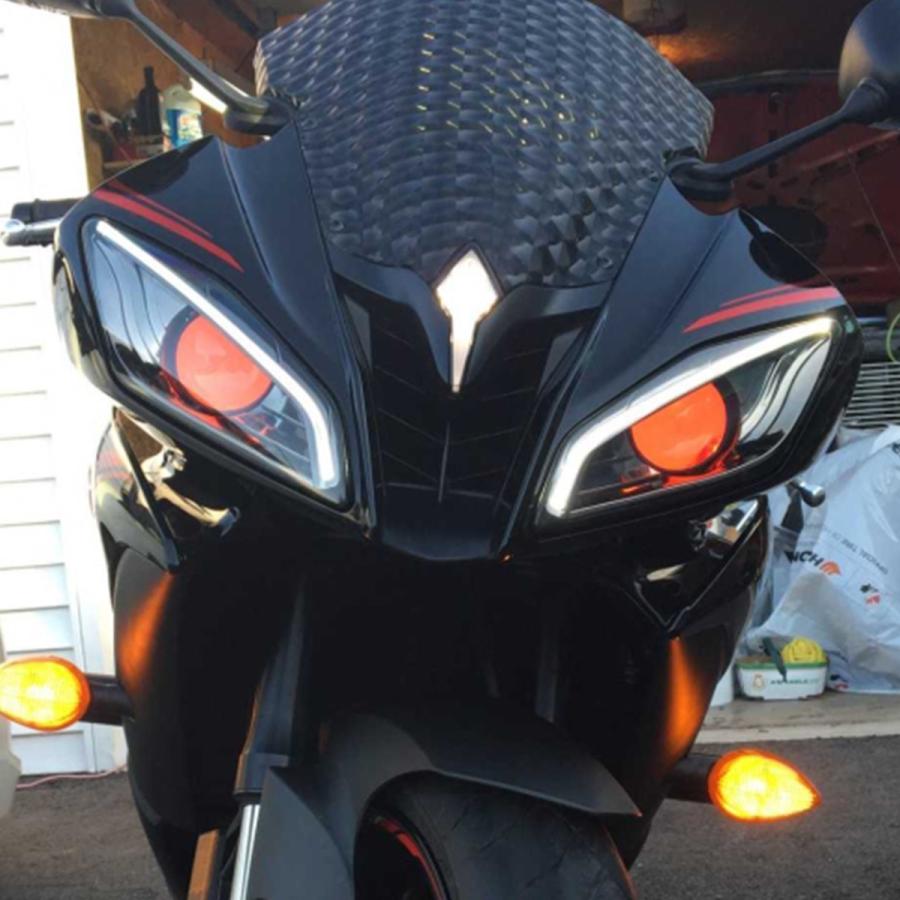 YAMAHA YZF-R6 08-16年 カスタムヘッドライトキット Full LED V3