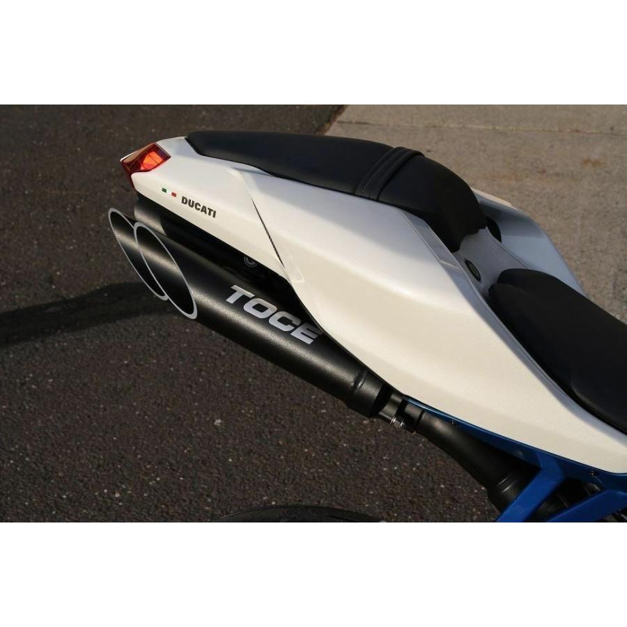 DUCATI 848 TOCE Performance T-Slash スリップオンエキゾースト