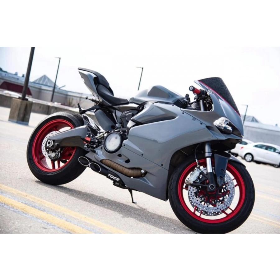 DUCATI1199パニガーレ用 迫力あるサイド出しマフラー！｜AxxL