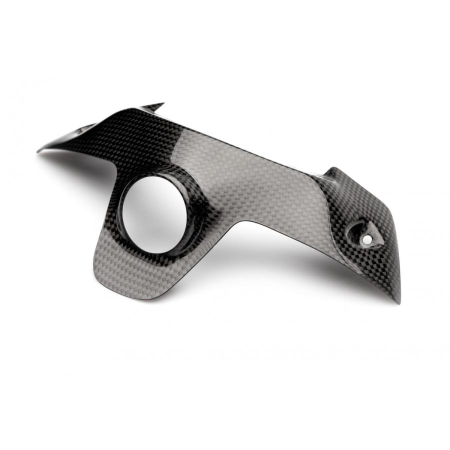 DUCATI 899/959/1199/1299 Panigale カーボンキーロックカバー : 輸入