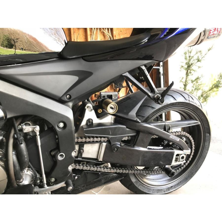 HONDA CBR600RR 05-06年 カーボンスイングアームカバー左右セット