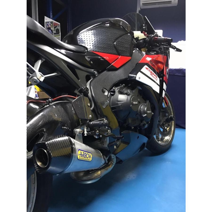 HONDA CBR1000RR 08-16年 カーボンフレームカバー 左右セット : 輸入