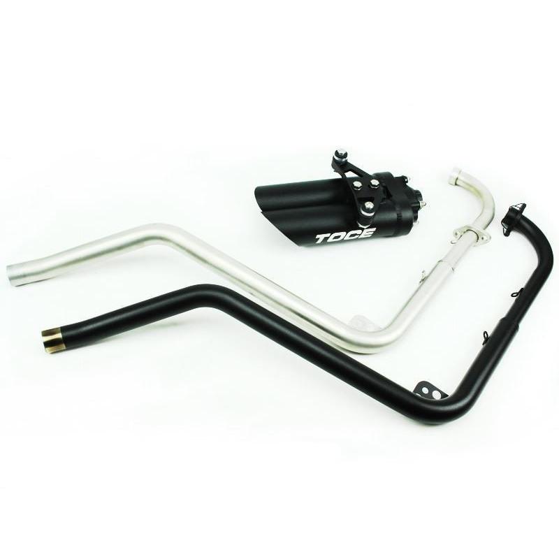 【新品】2点セット HONDA GROM 13-16年 TOCE Performance T-Slash フルエキゾースト