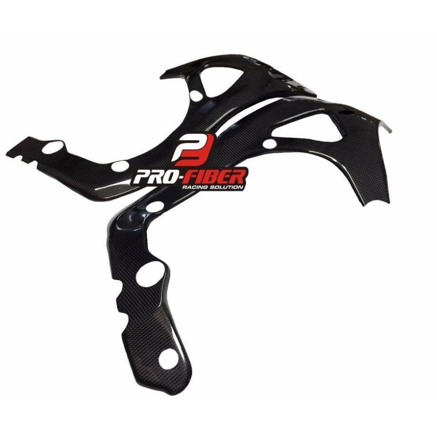 HONDA CBR600RR 09-12年 カーボンフレームカバー 左右セット : 輸入