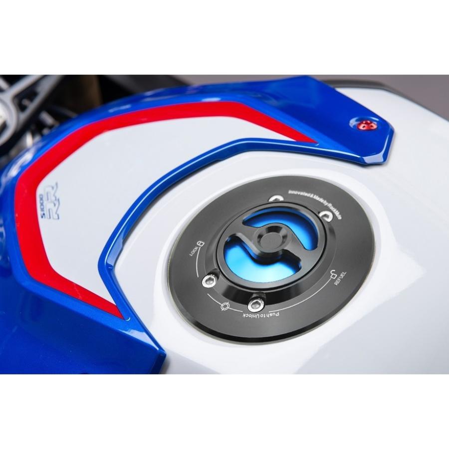 BMW S1000RR 10-18年 カスタムタンクキャップ プッシュロック : 輸入