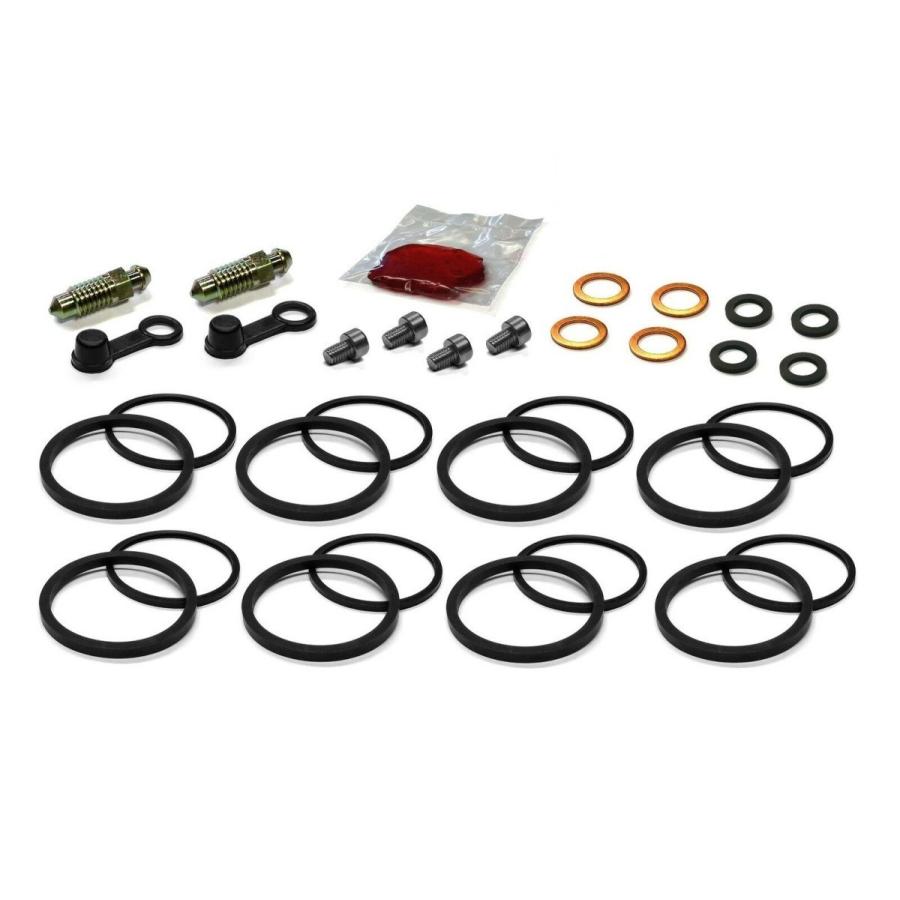 カワサキ新品 ZZR400 キャリパーシール 前後セット ブレーキOHに！