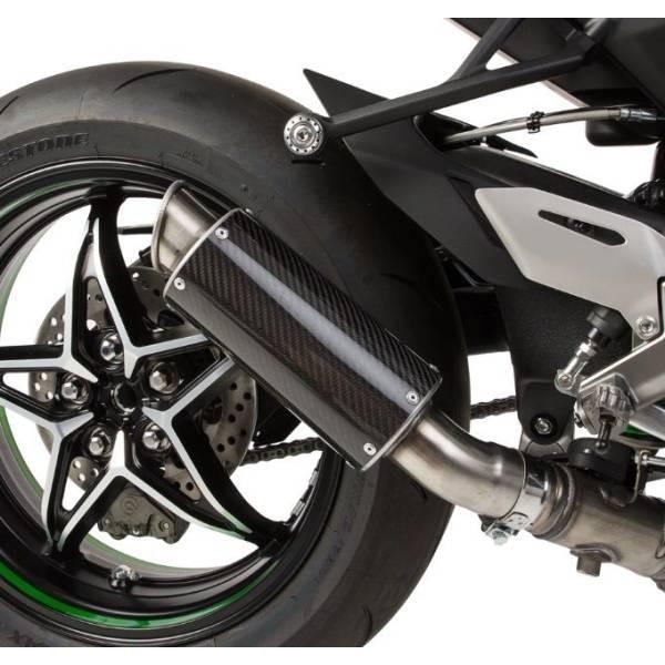 Kawasaki H2/H2R 15-17 MGPカーボン マフラー : 輸入パーツ専門