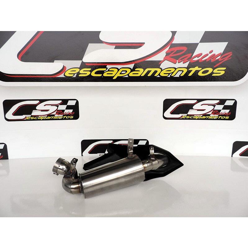 Kawasaki ZX-10R 11-15年 CS Racing テイラーメイドスタイル スリップオンマフラー｜traumauto｜05