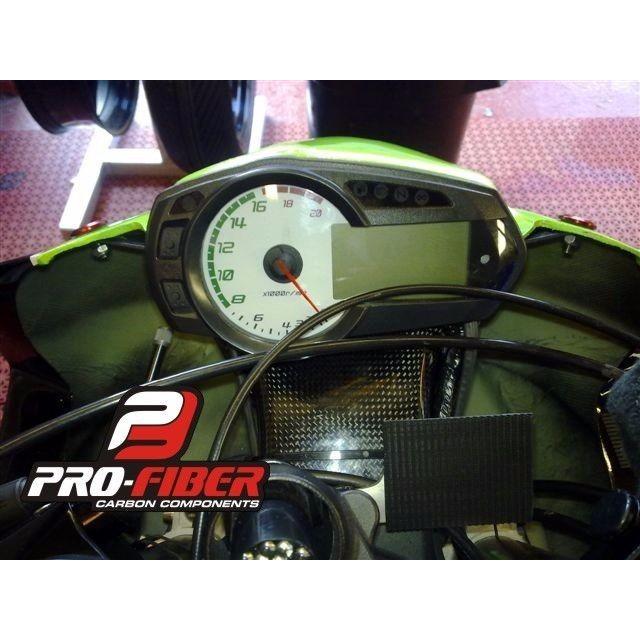 取引 Kawasaki ZX-6R 09-13年 カーボンフェアリングブラケット : 輸入