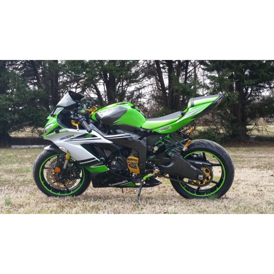 Kawasaki ZX-6R 09-18年 カーボンフレームカバー 左右セット Kawasaki ZX-6R 09-18年 カーボンフレームカバー 左右セット