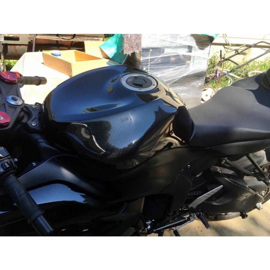 Kawasaki ZX-6R 13-18年 カーボンタンクスライダープロテクター Kawasaki ZX-6R 13-18年 カーボンタンクスライダープロテクター