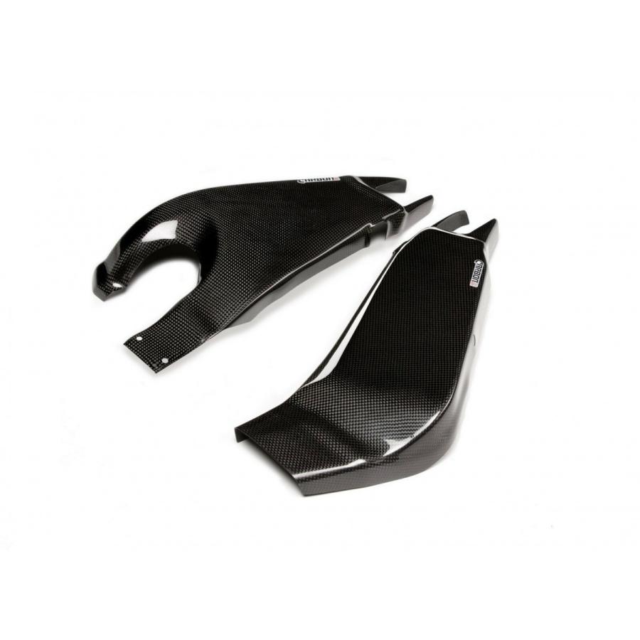 Kawasaki ZX-6R 09-18年 カーボンスイングアームカバー : 輸入 Kawasaki ZX-6R 09-18年 カーボンスイングアームカバー : 輸入