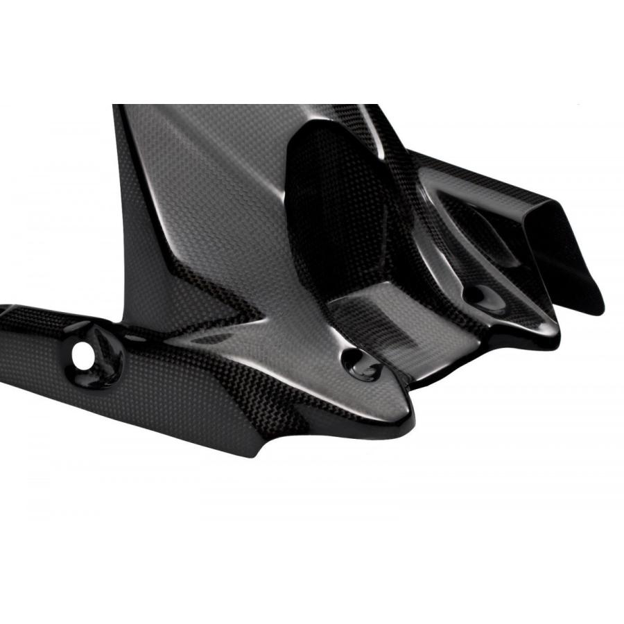 Kawasaki Z800 13-16年 カーボンチェーンガード一体リアフェンダー