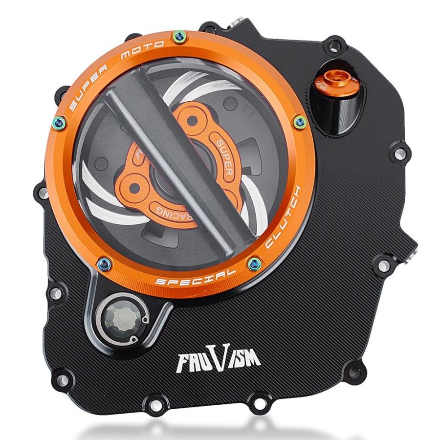 KTM Duke390/RC390 17-20年 レーシングクリアクラッチカバー KTM Duke390/RC390 17-20年 レーシングクリアクラッチカバー