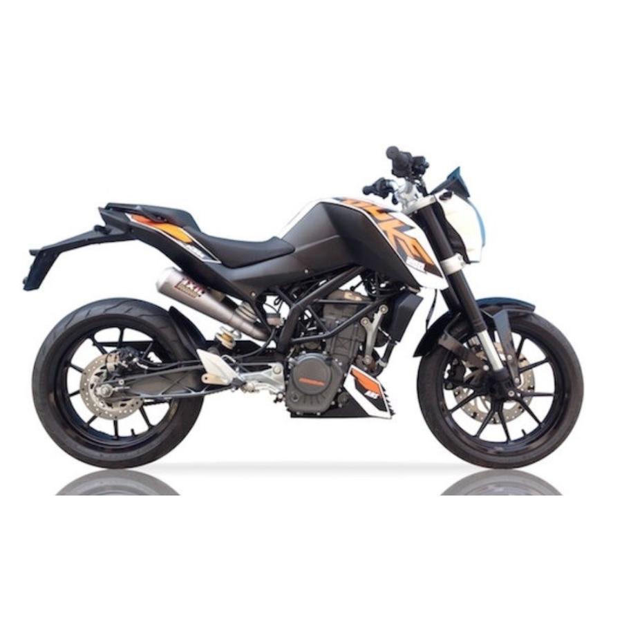 KTM Duke/Duke IXIL デュアルスリップオンサイレンサー : ktm