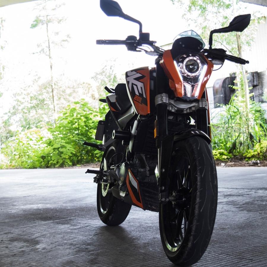KTM Duke 200 12-19年 カスタムヘッドライトキット Full LED : 輸入