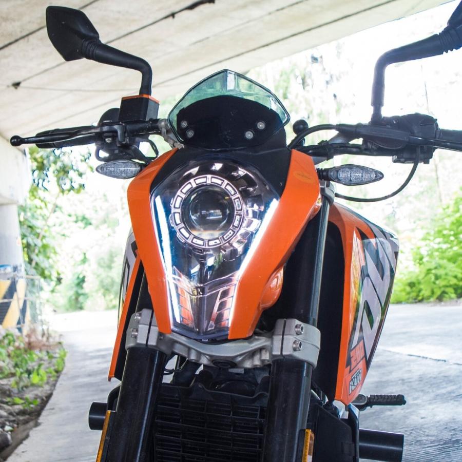 KTM Duke 200 12-19年 カスタムヘッドライトキット Full LED KTM Duke 200 12-19年 カスタムヘッドライトキット Full LED