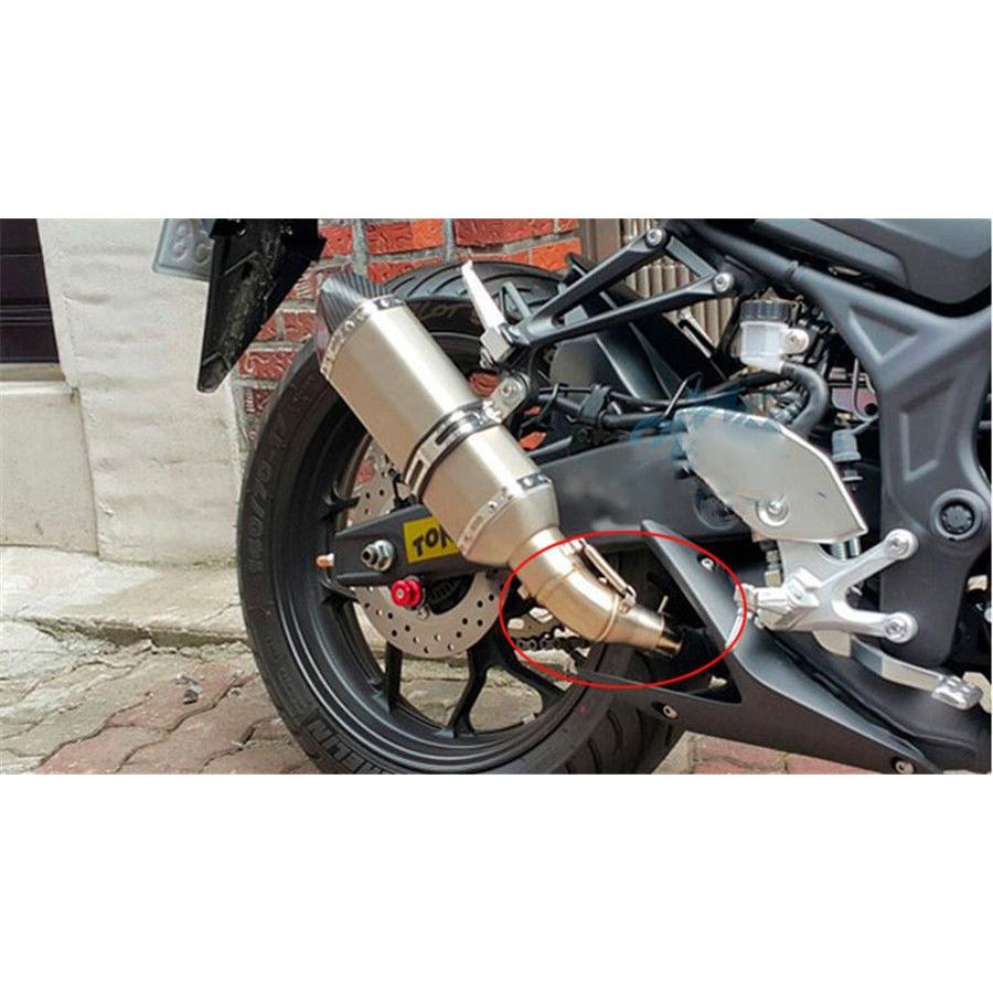 「専用」 Kawasaki Ninja 250SL 51mm S/Oマフラー用ミッドパイプ : 輸入