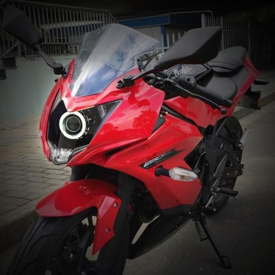 在庫限り】Kawasaki Ninja 250SL 15-16年 カスタムヘッドライトキット