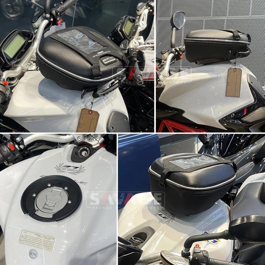 YAMAHA YZF-R6 03-20年 クイックリリースタンクバッグ : 輸入パーツ
