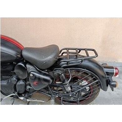 Royal Enfield Classic 350 21年以降 リアラックキャリア ブラック 