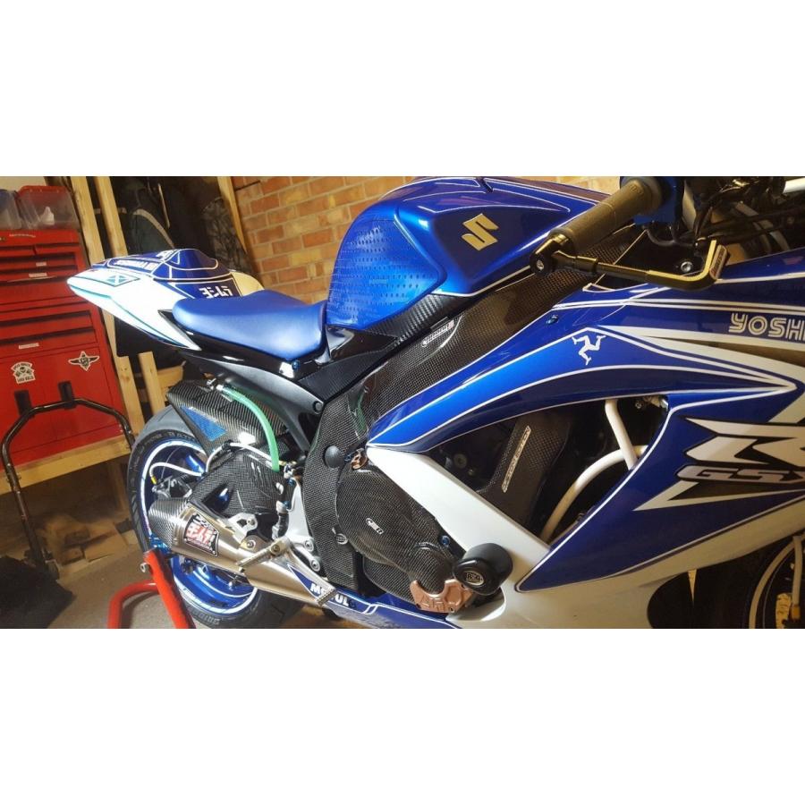 SUZUKI GSX-R600/750(K6-K8) カーボンフレームカバー左右セット : 輸入