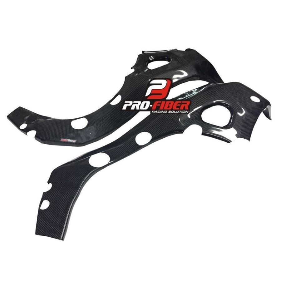 SUZUKI GSX-R1000 07-08年 カーボンフレームカバー 左右セット : 輸入