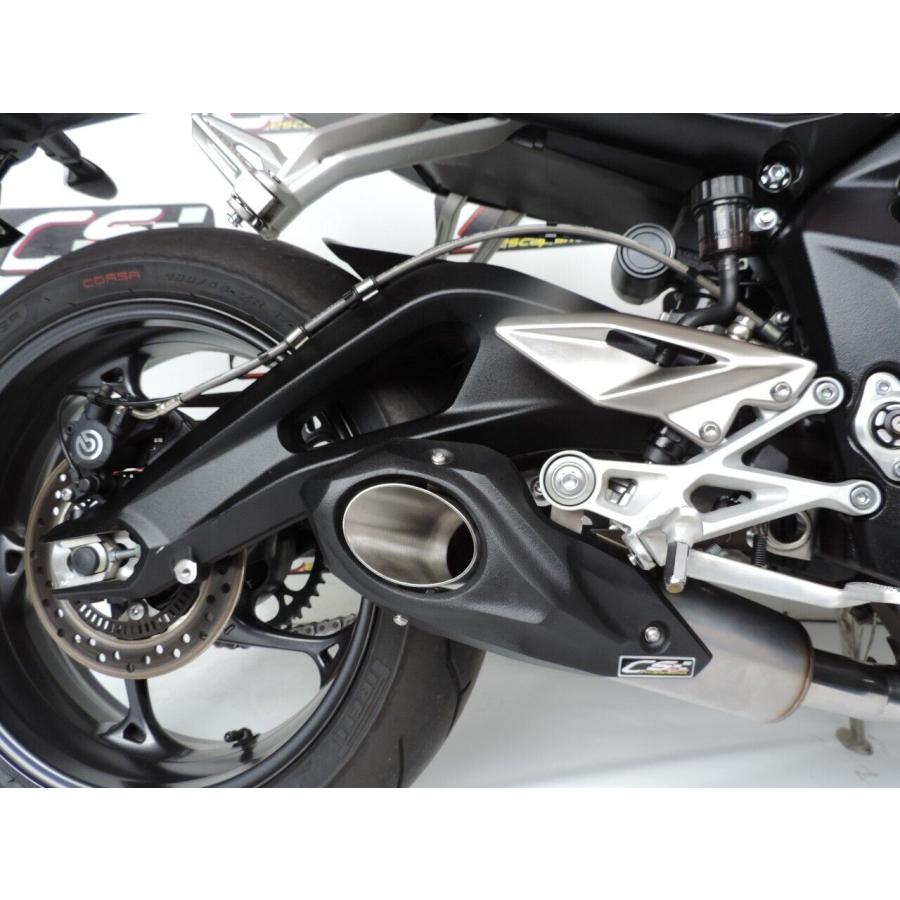 TRIUMPH STREET TRIPLE 765 R/RS/S 17-22年 CS Racing スリップオン